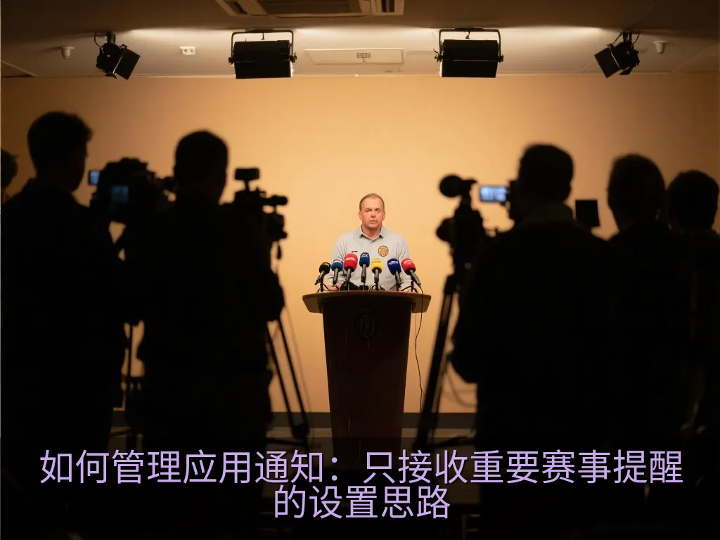 安静工作环境中查看手机通知筛选设置的示意