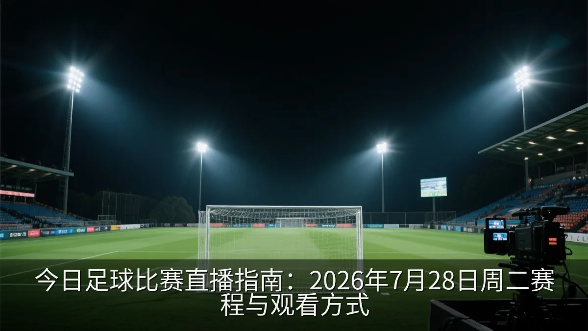 今日足球比赛直播指南：2026年7月28日周二赛程与观看方式