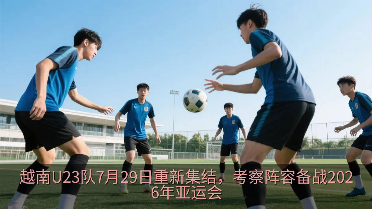 越南U23队7月29日重新集结，考察阵容备战2026年亚运会